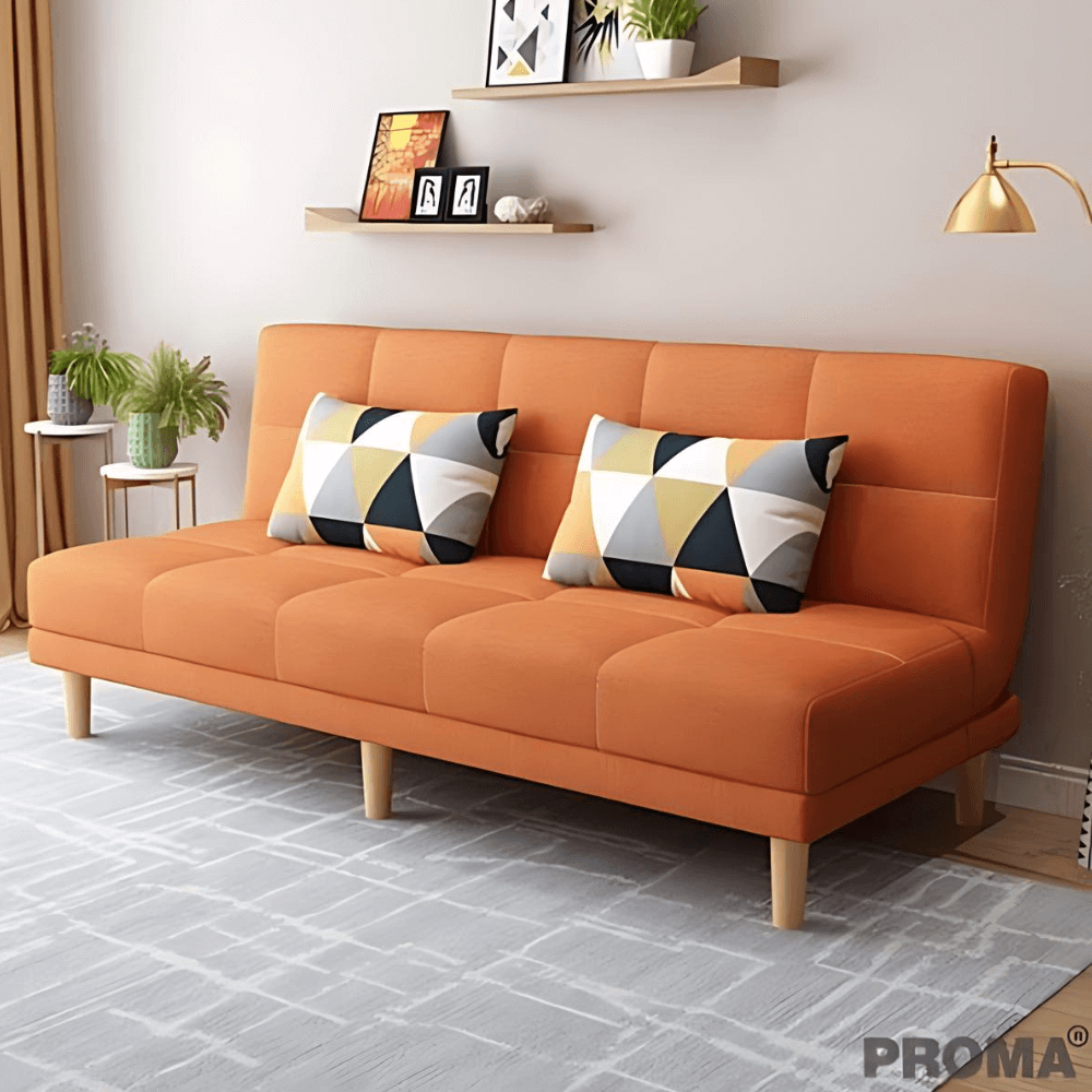 โซฟาเบด PROMA-SF59-02 120 ซม. สีส้ม_9